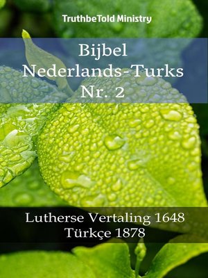 cover image of Bijbel Nederlands-Turks Nr. 2